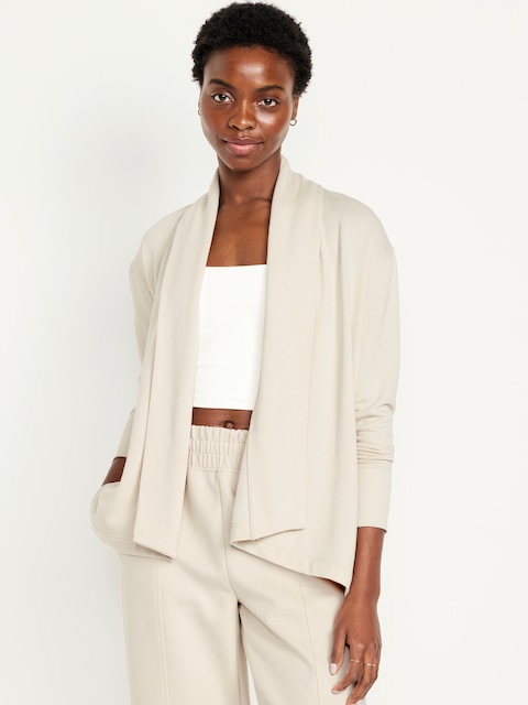 Live-In Open-Front Wrap - Wish Bone
