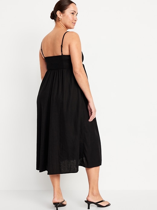 Image number 2 showing, Maternity Cami Midi Dress