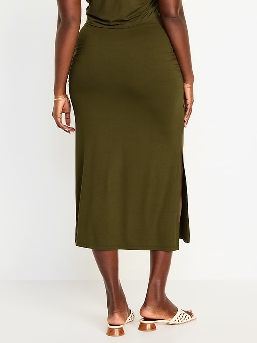 Image number 6 showing, Ruched Maxi Skirt