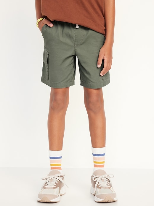 View large product image 1 of 4. Above Knee Cargo Jogger Shorts for Boys