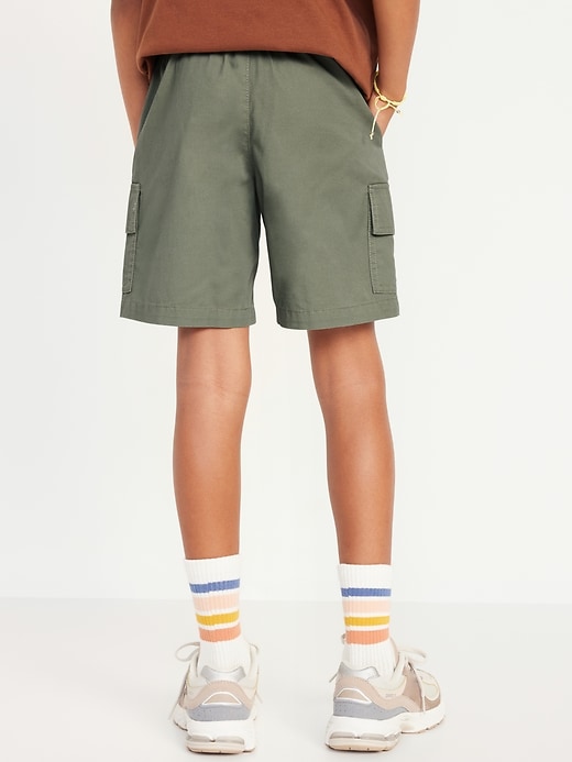 View large product image 2 of 4. Above Knee Cargo Jogger Shorts for Boys