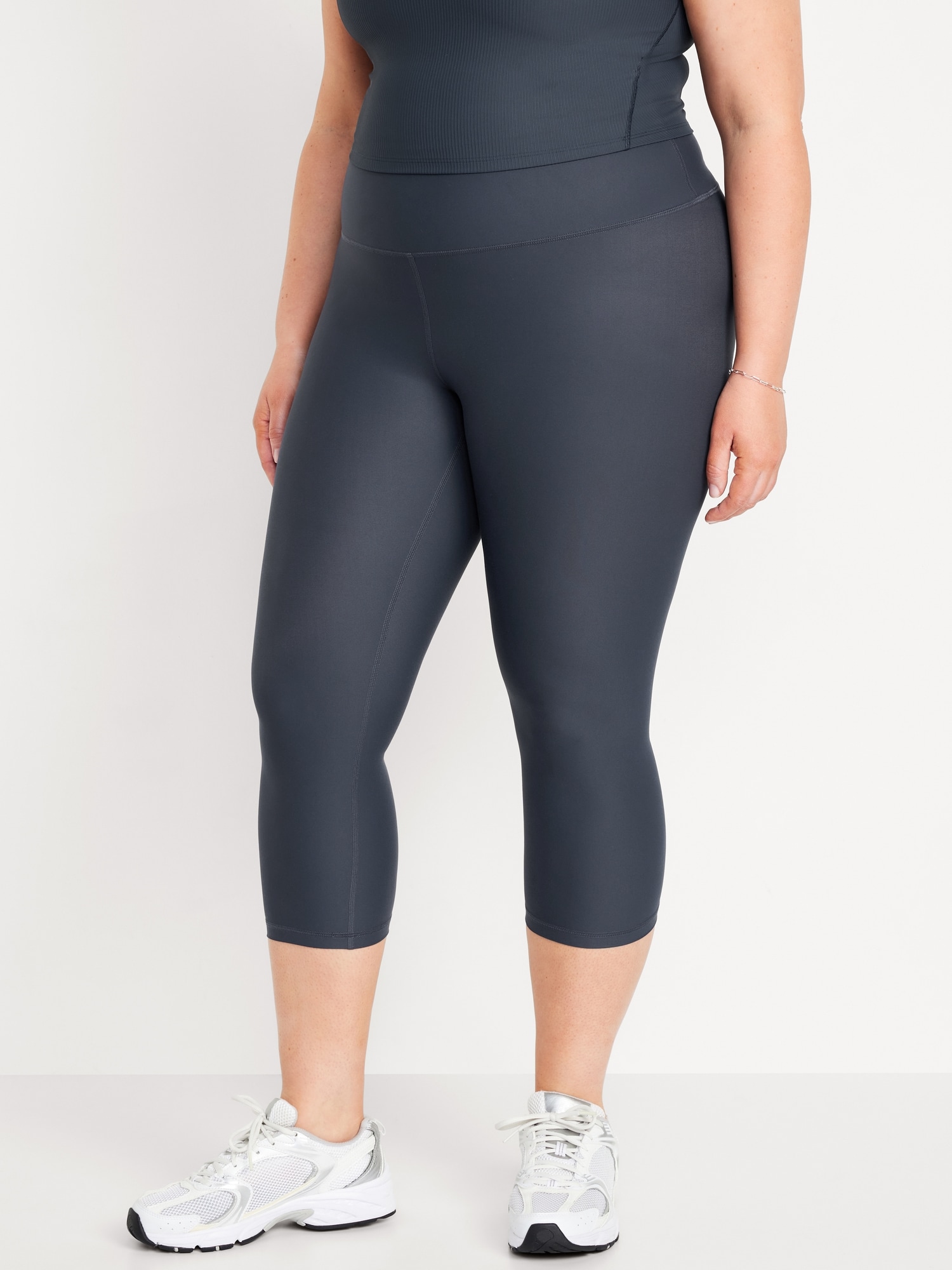 Old Navy High-Waisted PowerSoft Run Crop Leggings Review
