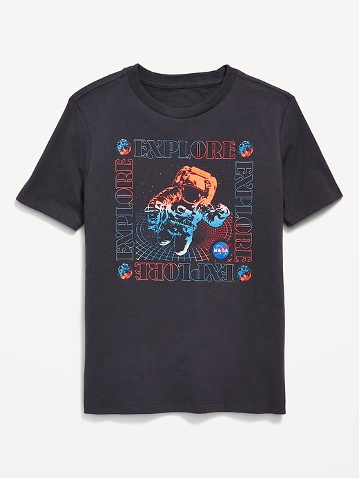 View large product image 1 of 2. NASA Gender-Neutral Graphic T-Shirt for Kids