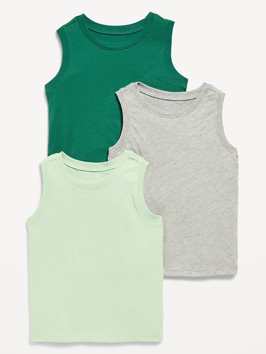 View large product image 1 of 2. Tank Top 3-Pack for Toddler Boys