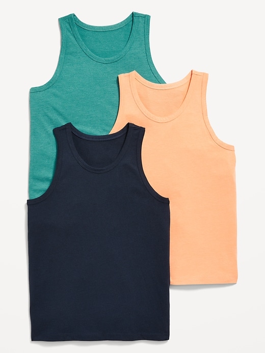 View large product image 1 of 1. Softest Tank Tops 3-Pack for Boys