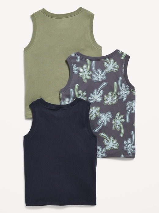 View large product image 2 of 3. Tank Top 3-Pack for Toddler Boys