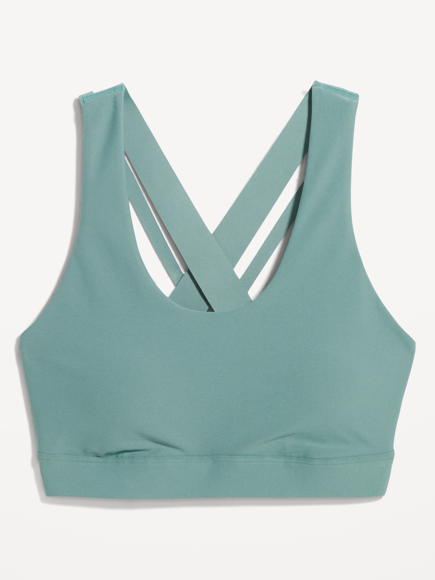 I Saw It First gym strappy back detail sports bra in mint