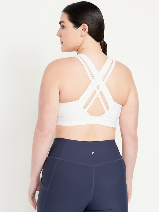 Image number 4 showing, Medium Support PowerSoft Cross-Back Sports Bra