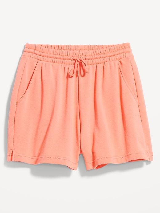 Image number 4 showing, Extra High-Waisted Terry Shorts -- 3-inch inseam