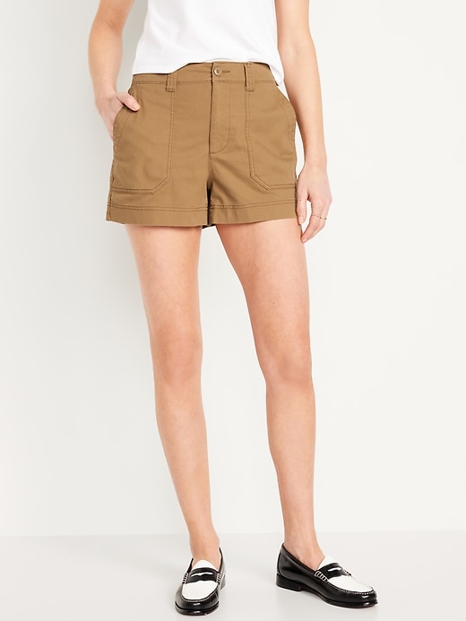 Image number 1 showing, High-Waisted OGC Chino Shorts -- 3.5-inch inseam