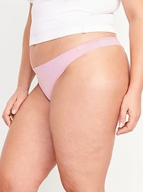 View large product image 8 of 8. Low-Rise No-Show Thong