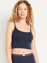 Image number 1 showing, Rib-Knit Brami Top