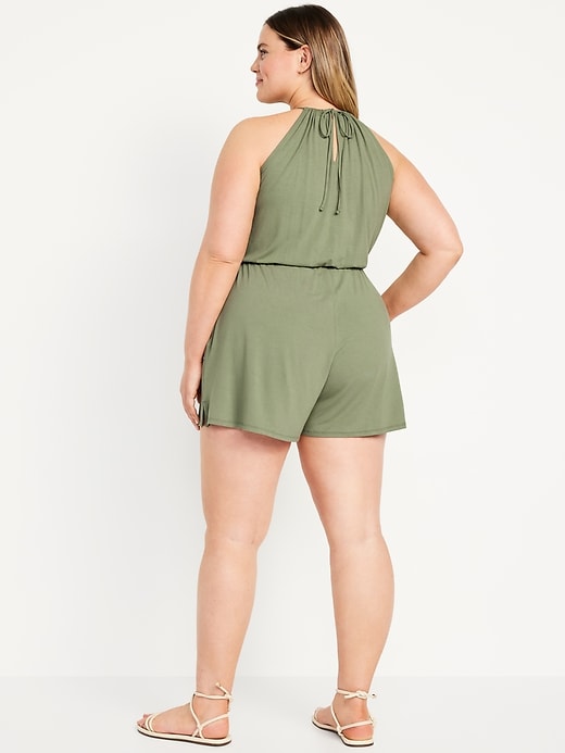 Image number 6 showing, Sleeveless Romper -- 3-inch inseam