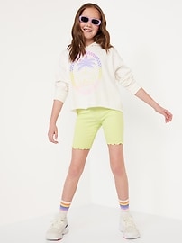 View large product image 3 of 4. Lettuce-Edge Biker Shorts for Girls