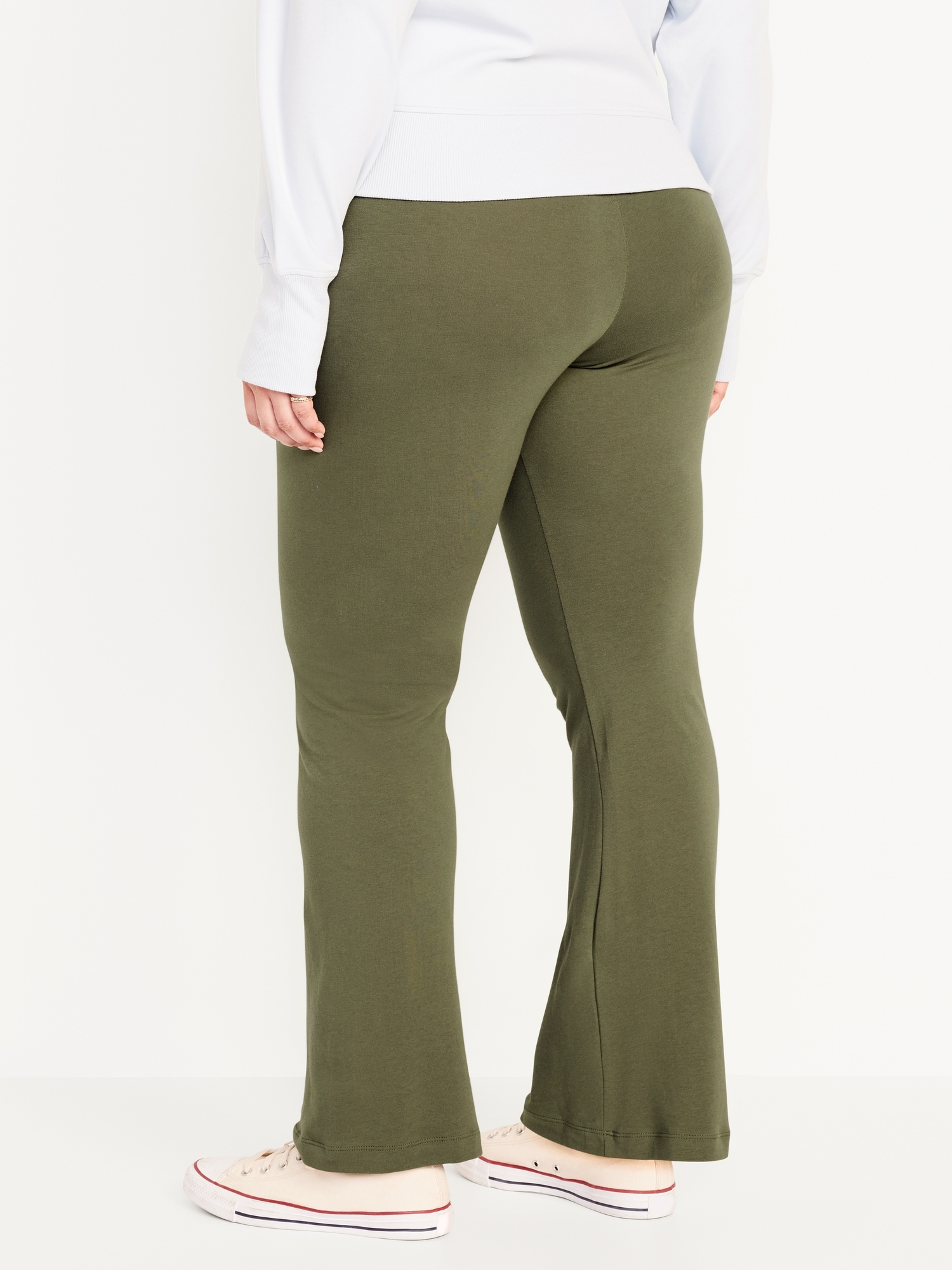 Women for Tight Trousers - Solid Wide Waistband Leggings (Color : Chocolate  Brown, Size : Medium) : : Clothing, Shoes & Accessories