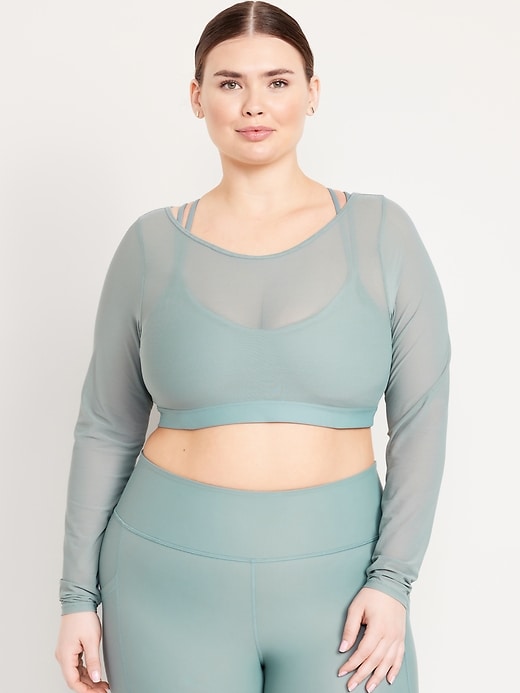 Image number 7 showing, PowerSoft Crop Layered Top