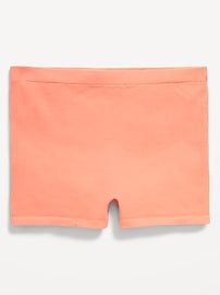 View large product image 4 of 6. Seamless Mid-Rise Rib-Knit Boyshort Underwear
