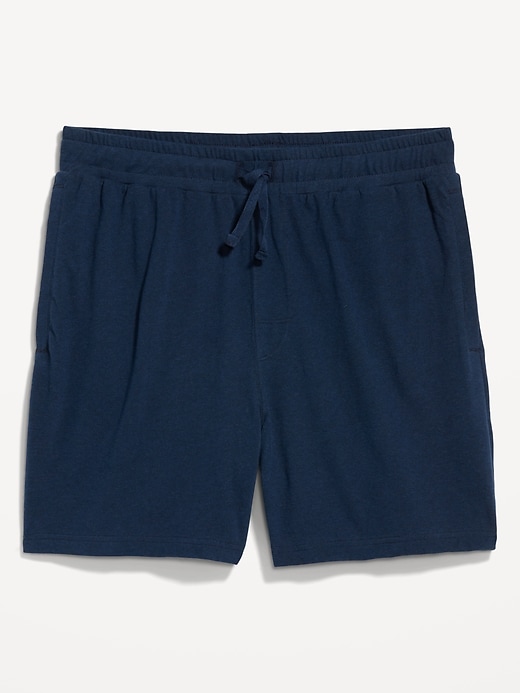 Image number 7 showing, Jersey Pajama Shorts -- 6-inch inseam