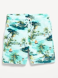 View large product image 4 of 4. Printed Loop-Terry Shorts for Boys