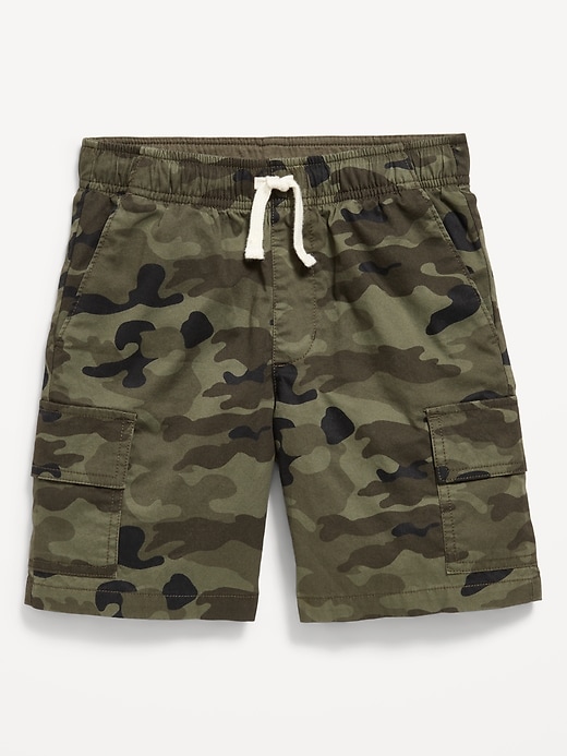 View large product image 1 of 3. Above Knee Cargo Jogger Shorts for Boys