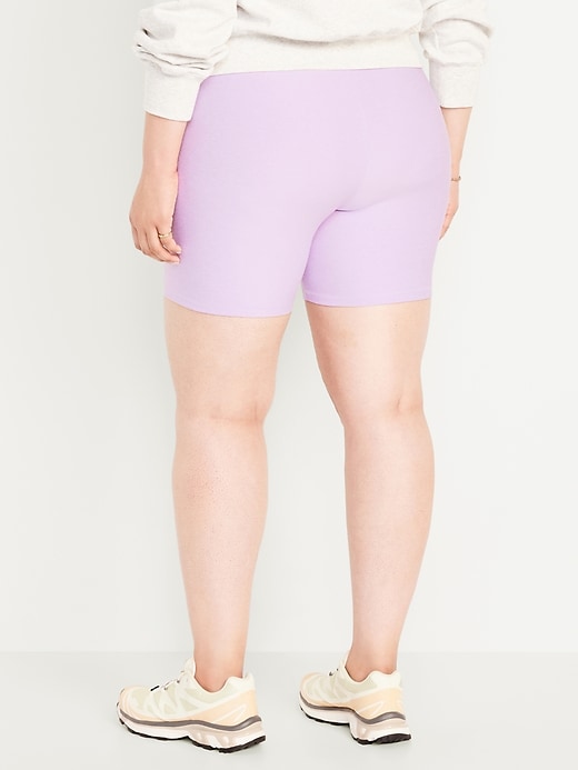 Image number 8 showing, Extra High-Waisted Cloud+ Biker Shorts -- 6-inch inseam