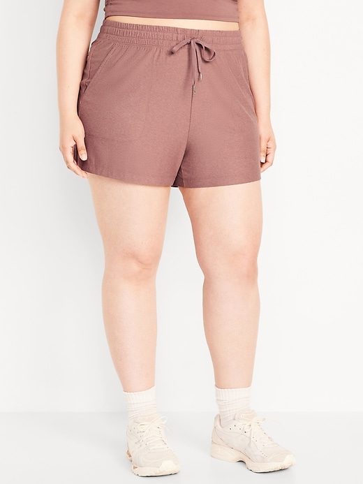 Image number 7 showing, High-Waisted CloudMotion Shorts -- 5-inch inseam