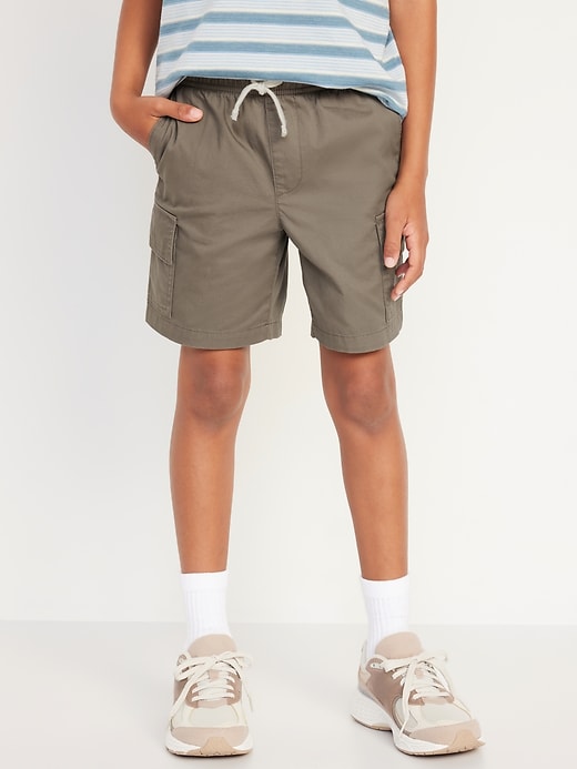 View large product image 1 of 5. Above Knee Cargo Jogger Shorts for Boys