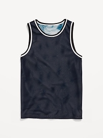 View large product image 4 of 4. Mesh Performance Tank Top for Boys