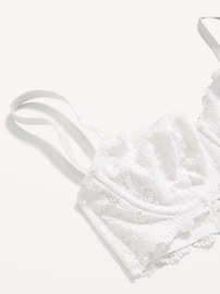 View large product image 3 of 8. Lace Underwire Balconette Bra