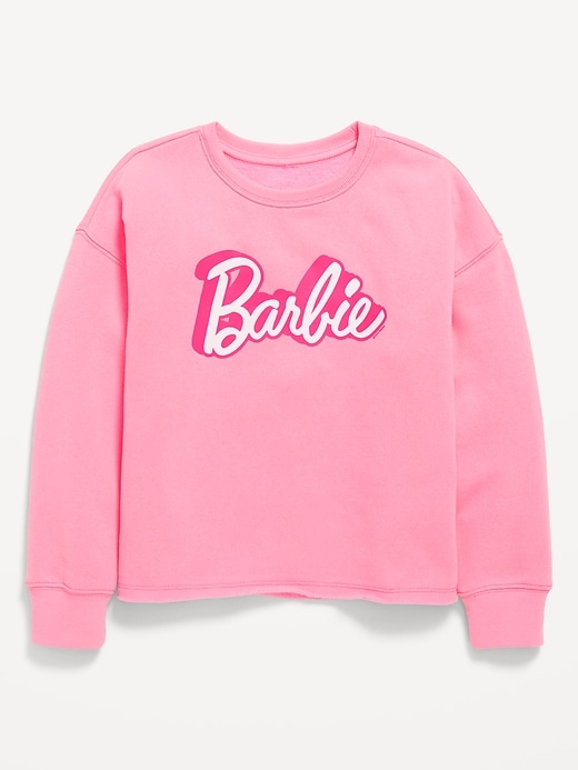 View large product image 2 of 4. Licensed Pop Culture Graphic Crew-Neck Sweatshirt for Girls