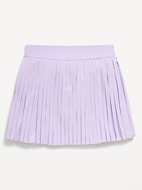 View large product image 4 of 4. High-Waisted Pleated Performance Skort for Girls