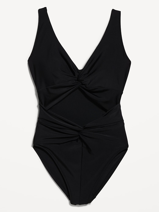 Image number 4 showing, Cutout One-Piece Swimsuit