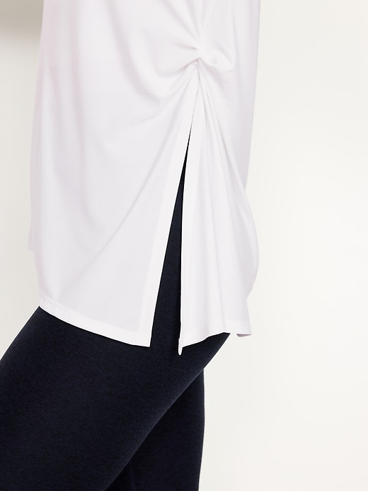 Image number 4 showing, Cloud 94 Soft Side-Tie Tunic