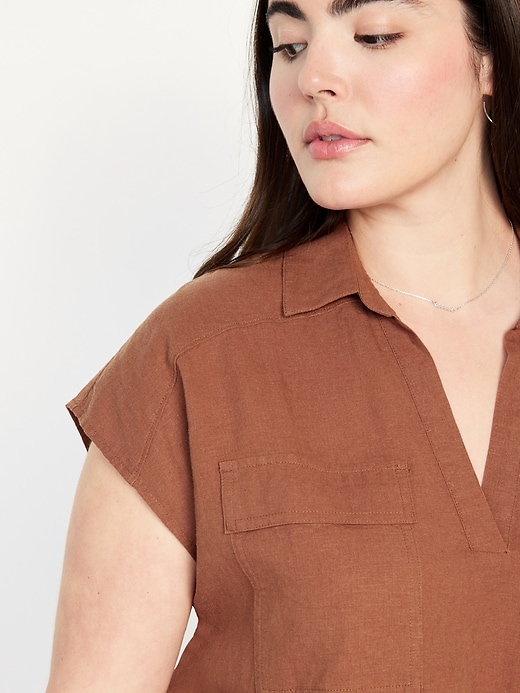 Image number 4 showing, Dolman-Sleeve Utility Top