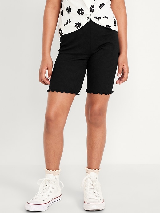 View large product image 1 of 4. Lettuce-Edge Biker Shorts for Girls