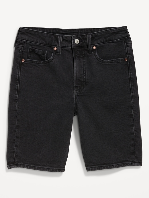 Image number 4 showing, High-Waisted OG Jean Shorts -- 9-inch inseam