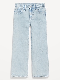 View large product image 4 of 4. High-Waisted Baggy Wide-Leg Jeans for Girls