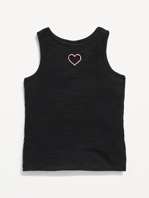 View large product image 2 of 4. Cutout-Graphic Tank Top for Girls