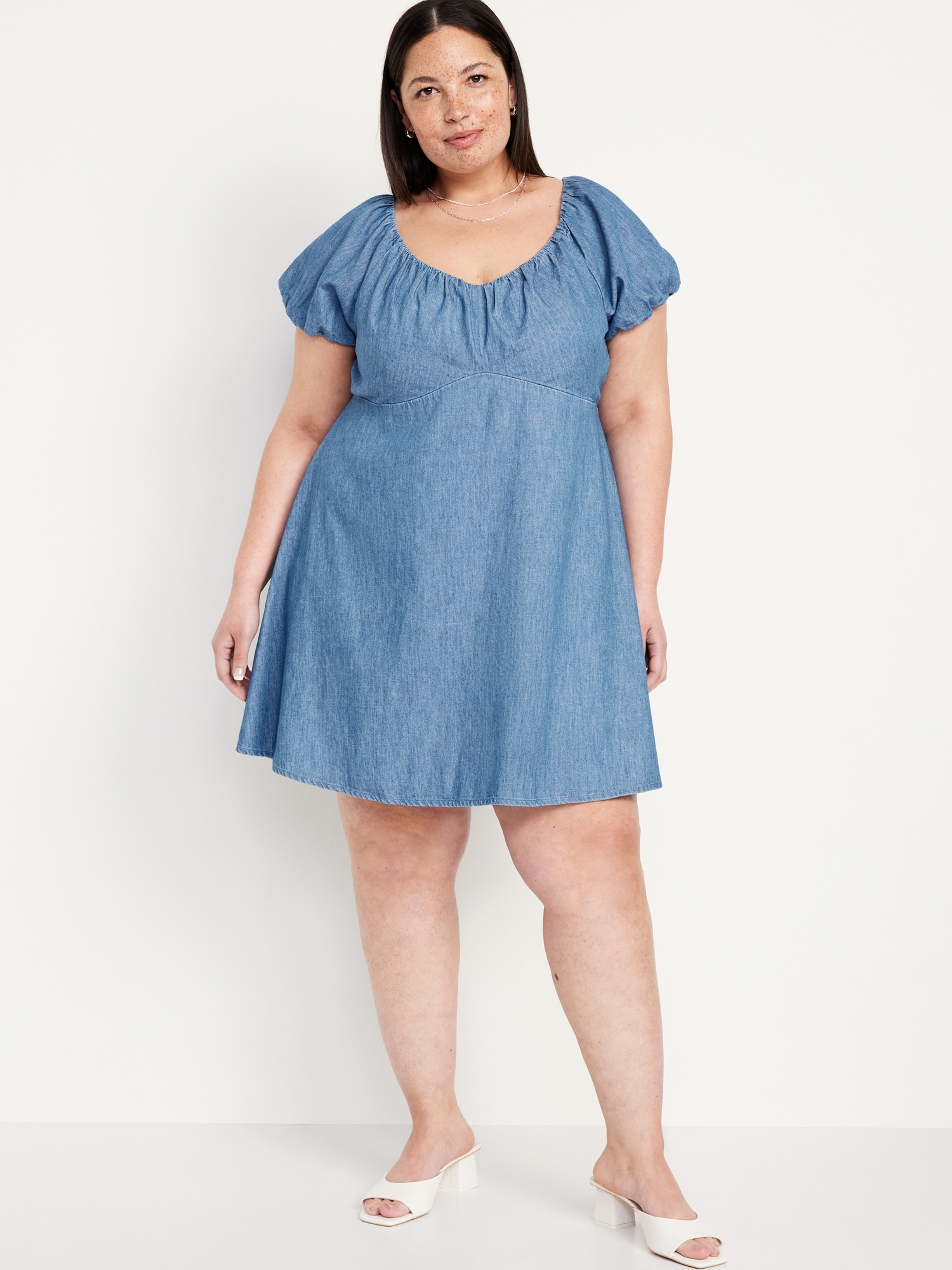 Jean Mini Swing Dress | Old Navy