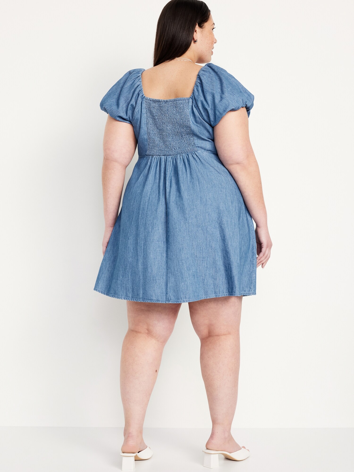 Jean Mini Swing Dress | Old Navy