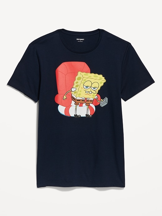 View large product image 1 of 1. SpongeBob SquarePants™ Gender-Neutral T-Shirt for Adults