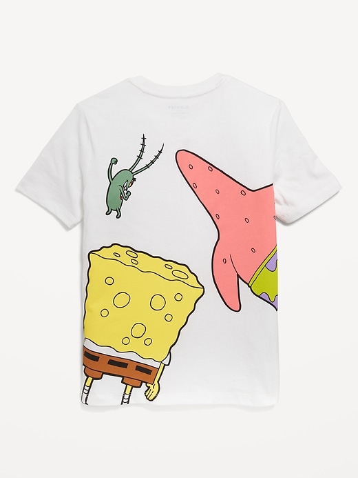 View large product image 2 of 2. SpongeBob SquarePants™ Gender-Neutral Graphic T-Shirt for Kids