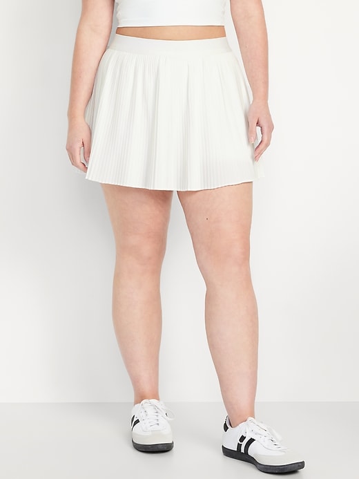 Image number 5 showing, Extra High-Waisted StretchTech Micro-Pleated Skort