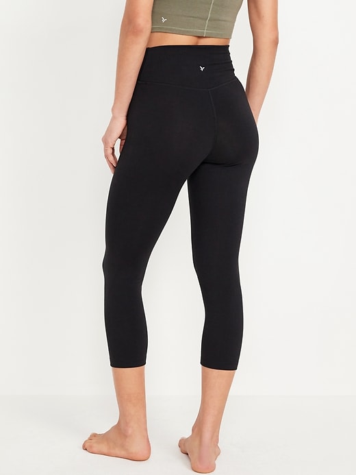 Image number 8 showing, Extra High-Waisted PowerChill Crop Leggings
