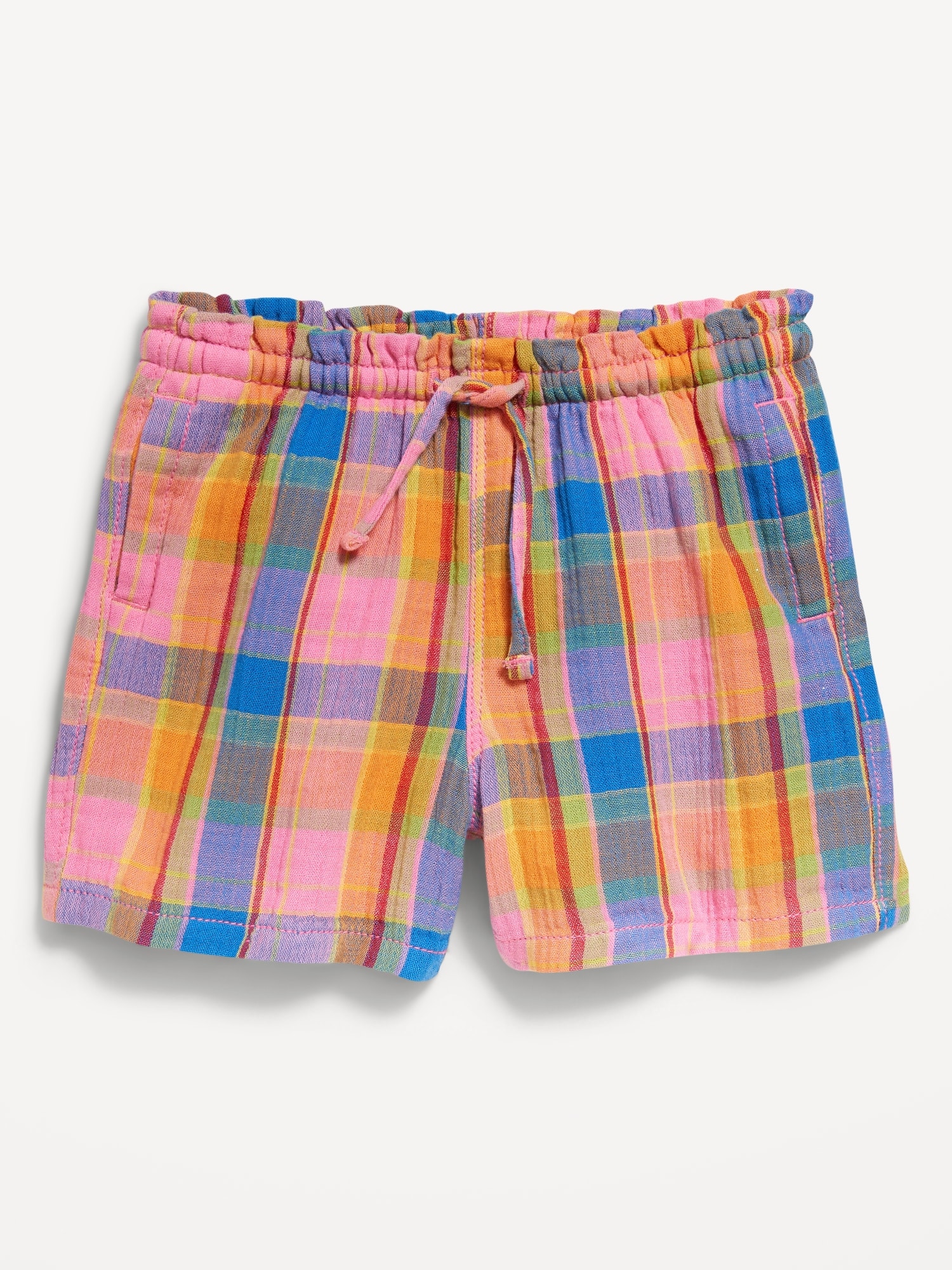 Ruffled Pull-On Shorts for Toddler Girls