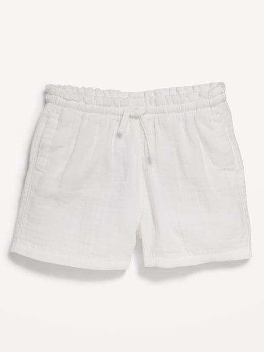View large product image 1 of 1. Ruffled Pull-On Shorts for Toddler Girls