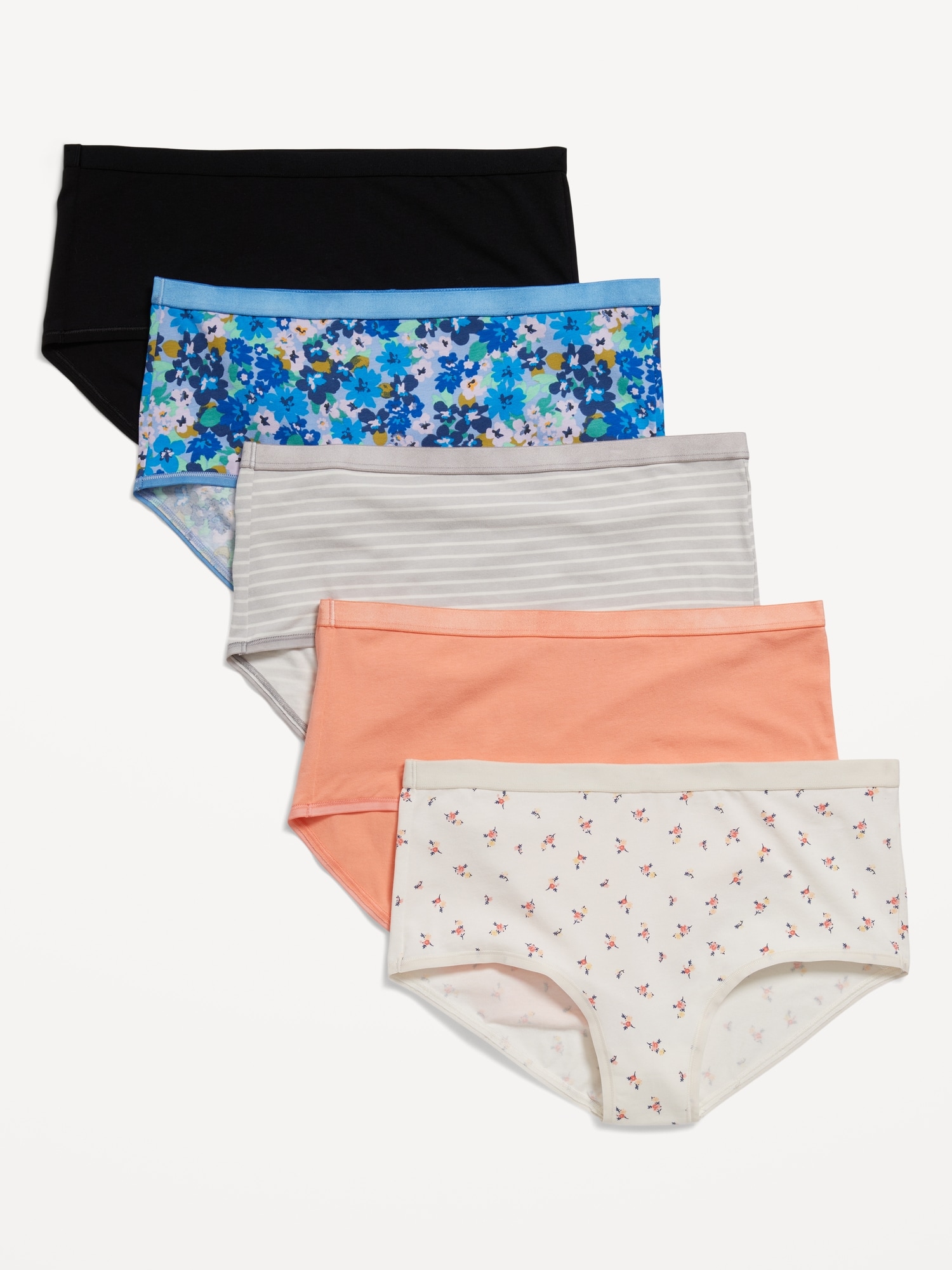 Old Navy Cotton-Blend Underwear Variety 3-Pack for Women
