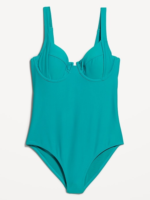 Image number 4 showing, Underwire One-Piece Swimsuit