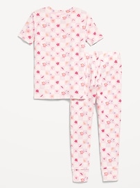 View large product image 3 of 4. Printed Snug-Fit Pajama Set for Girls