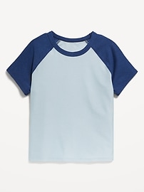 View large product image 3 of 4. Cloud 94 Soft Raglan-Sleeve T-Shirt for Girls
